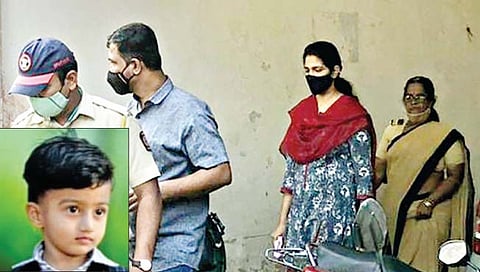 मनन खून प्रकरण : आईने प्रियकराच्या मदतीने पट्टीने मारहाण करून बालकाचा केला होता छळ