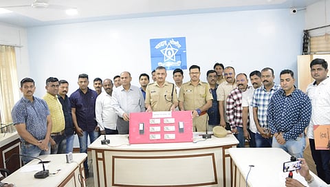 Dhule LCB : एटीएम मशीन फोडून चोरी करणारे चार चोरटे गजाआड; धुळे एलसीबीची कारवाई