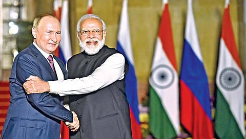 व्लादिमीर पुतीन म्हणाले, भारत ही जगाच्या पाठीवरील महान शक्ती