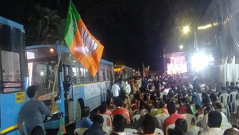 Pune BJP Office उद्घाटनाच्या निमित्ताने इच्छुकांचे जोरदार शक्तीप्रदर्शन