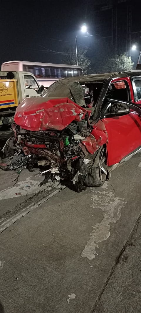 अपघातग्रस्त कार