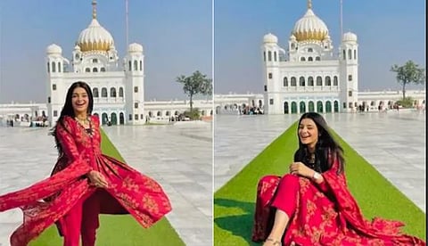 पाकिस्तानी मॉडेलने करतारपूर गुरुद्वाऱ्यात फोटोशूट केल्याने वाद निर्माण झाला आहे.