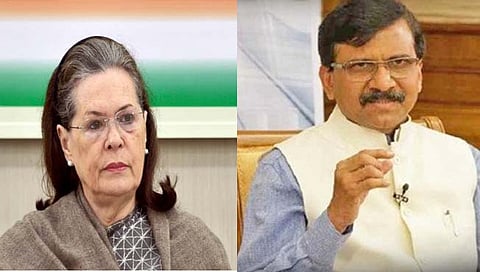 सोनिया गांधींच्या घरी बैठक; यूपीएबाबत संजय राऊत म्हणाले….