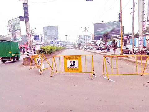 Dangerous uturn from Bhoomkar Chowk to Hinjewadi closed