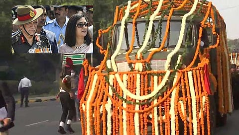 जनरल बिपीन रावतांना १७ तोफांची सलामी; अंत्यसंस्कारासाठी ८०० जवान उपस्थित राहणार