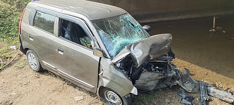 नारायणगावनजीक अपघात; पुण्यातील ५ जण गंभीर जखमी