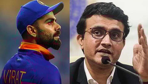 विराट कोहली आणि सौरभ गांगुली (संग्रहित छायाचित्र)