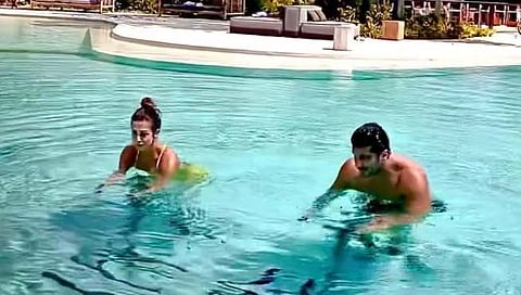 malaika arora and arjun kapoor in patina maldives