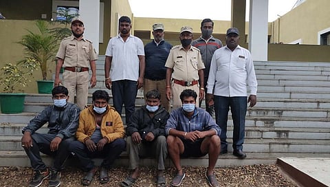 baramati crime : बारामतीत चिंकारा हरणासह सहा सशांची शिकार करणाऱ्या चौघांना अटक