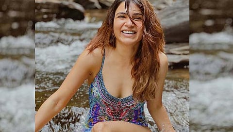 गोव्यात सामंथा रुथ प्रभुचं न्यू ईअर