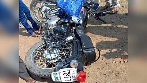 नगर : दौंड महामार्गावरील विसापूर शिवारातील अपघातात पती- पत्नी ठार