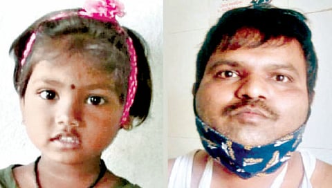 टेम्पो आणि मोटारसायकल अपघात : महापालिका टेम्पोने चिमुरडीला चिरडले