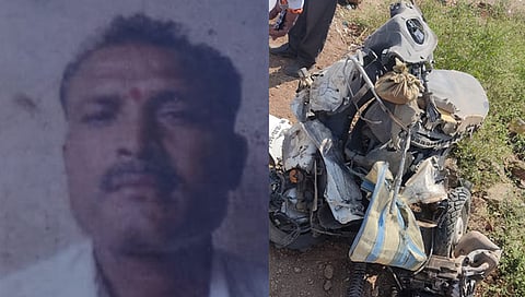 भरधाव आयशरच्या धडकेत पोलीस पाटील जागीच ठार