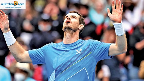 Australian Open : अँडी मरे, मेदवेदेव दुसर्या फेरीत