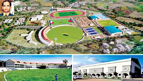 पुणे विद्यापीठात साकारणार खाशाबा जाधव यांचे शिल्प