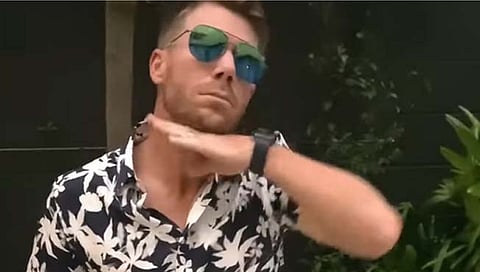 व्हिडिओ : डेव्हिड वॉर्नर श्रीवल्ली गाण्यावर थिरकला, अल्लू अर्जुनलाही आवरला नाही कमेंटचा मोह!