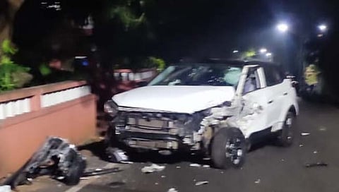 पणजी : भरधाव कारची दुचाकीला धडक; दाम्पत्य जागीच ठार