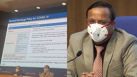 COVID discharge policy : बाधितांच्या डिस्चार्ज धोरणात बदल ! केंद्रीय आरोग्य मंत्रालयाची माहिती