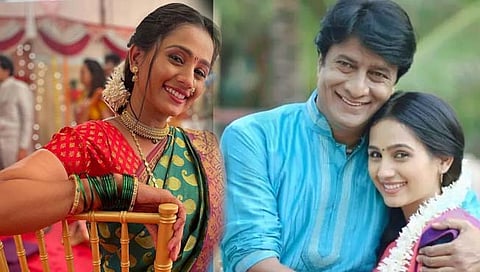 दिव्या पुगावकर आणि किरण माने