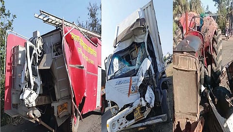 वाळवा : कामेरीनजीक तिहेरी अपघात; इस्लामपूर पालिकेचा कंत्राटी कर्मचारी ठार