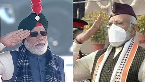 पीएम मोदींचा तीन दिवसांत दोनवेळा ‘इलेक्शन’ लूक ! NCC च्या कार्यक्रमात घातली पंजाबी पगडी