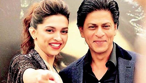 shahrukh khan and deepika padukone