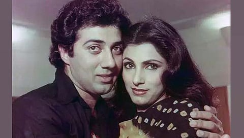 सनी देओल आणि डिंपल कपाडिया