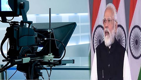 Teleprompter : टेलिप्रोम्पटर बंद पडल्याने पीएम मोदी गोंधळले, ‘टेलिप्रोम्पटर’चे काम नेमके चालते कसे? जाणून घ्या