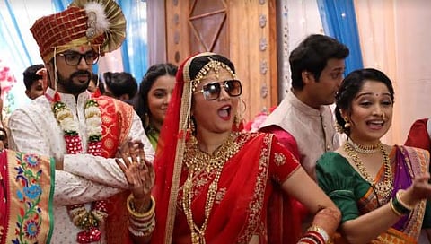 ठिपक्यांची रांगोळी मालिकेत अपूर्वा-शशांक यांचा शुभविवाह (Photos)