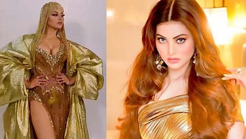 Urvashi Rautela : उर्वशीने परिधान केला ४० कोटींचा सोन्याचा गाऊन