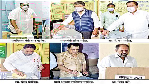 कोल्हापूर जिल्हा बँक निवडणूक : हाय व्होल्टेज लढती, चुरशीने मतदान