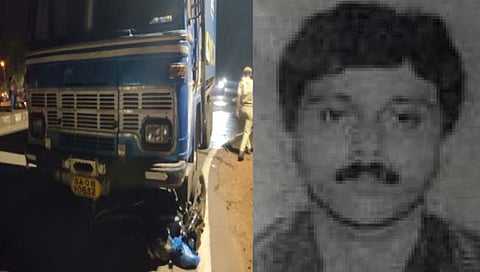 गोवा : ट्रकच्या धडकेत दुचाकीस्वाराचा जागीच मृत्यू ; पत्नी गंभीर