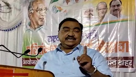 गुलाबरावांच्या नावाची सुरुवातच खराब, त्यांनी नाव लावूच नये : एकनाथ खडसे