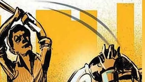 धुळे : डोक्यात लोखंडी रॉड मारुन युवकाचा खून