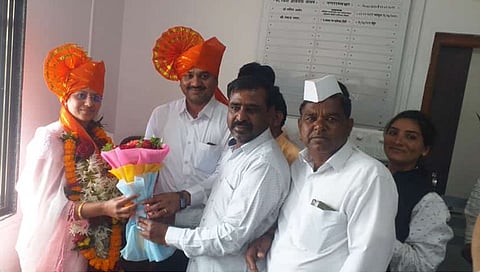 दिंडोरीच्या नगराध्यक्षपदी शिवसेनेच्या मेघा धिंदळे तर उपनगराध्यपदी राष्ट्रवादीचे जाधव