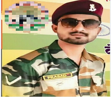 नाशिक : दिंडोरी येथील जवान प्रसाद क्षीरसागर यांना अरुणाचल प्रदेश येथे वीरमरण