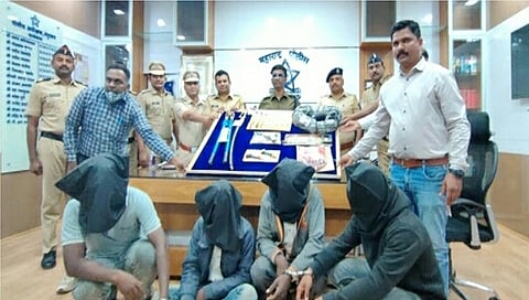 नंदुरबार : तलवार, एअरगनसह केबल चोरणारी टोळी जेरबंद, दरोडा टाकण्याचा होता इरादा