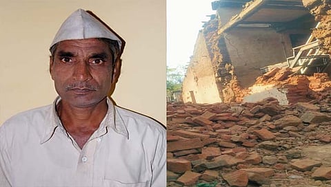 कोल्हापूर ः भिंत कोसळून मातीच्या ढिगाऱ्याखाली सापडल्याने वृद्ध शेतकरी जागीच ठार