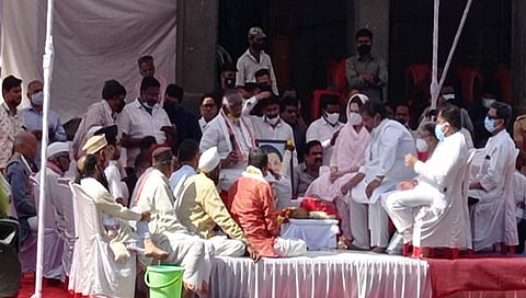 गान कोकिळा लता मंगेशकर यांच्या अस्थींचे रामकुंडात विसर्जन