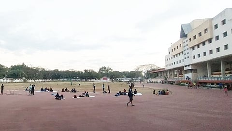 सणस मैदान झाले अतिक्रमण मुक्त; अॅथलेटिक्स खेळाडूंनाच प्रवेश