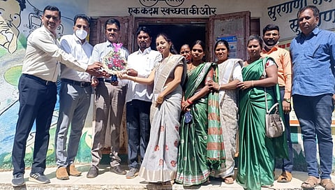 सुरगाणा नगरपंचायत : अध्यक्षपदी शिवसेनेचे भरत वाघमारे तर माकपच्या माधवी थोरात उपाध्यक्षपदी