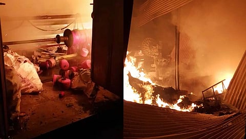 चाकणच्या कंपनीतील ऑईलसाठ्याला मोठी आग