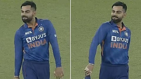 Virat Dance : विराट मैदानावर झाला ‘पुष्पा’! डान्सचा व्हायरल व्हिडीओ पाहिलात का?