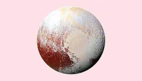 प्लुटोवरील वातावरणाचा दाब पृथ्वीच्या तुलनेत अतिशय कमी