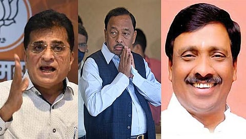 शिवसेनेकडून ‘लाव रे तो व्हिडिओ’! किरीट सोमय्यांकडून राणेंवरील आरोपांचा दाखवला व्हिडिओ