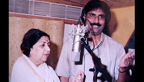 औरंगाबाद : लता मंगेशकर यांच्या गाण्याच्या रेकॉर्डिंगचे ते पाच तास…