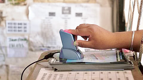 What is the alternative to biometrics? The works were dug up