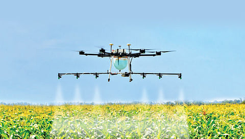 कृषी संस्थांना मिळणार ‘किसान ड्रोन’