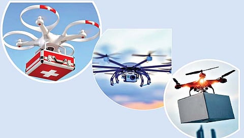 ड्रोनक्रांतीच्या उंबरठ्यावर…