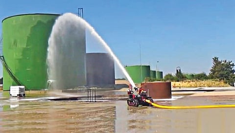 नवी मुंबईत आगीशी झुंजणारा विदेशी रोबोट दाखल